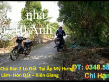 Chính Chủ Cần Bán 2 Lô Vị Trí Đẹp Đất Tại Hòn Đất – Kiên Giang