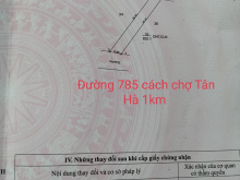 Bán nhanh lô đất Xã Tân  Đông, Tân Châu, Tây Ninh