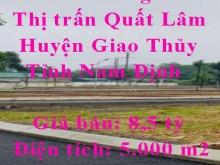 Bán đất Vàng hiếm Quất Lâm mt 100,9 chỉ 8,5 tỷ