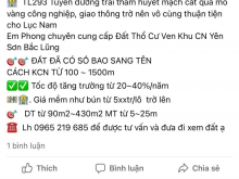 Cần Bán Nhanh 2 Lô Đất Vị Trí Siêu Đẹp Tại xã Lan Mẫu, huyện Lục Nam, tỉnh Bắc Giang.