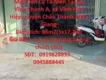 Chính Chủ Cần Bán Gấp Nhà Mặt Tiền Lộ Tà Niên Tại Châu Thành, Kiên Giang