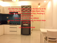 Cần Tiền Bán Toà Nhà Làm Căn Hộ Dịch Vụ Vị Trí Đắc Địa Trung Tâm Cách Chợ Bến Thành 3km