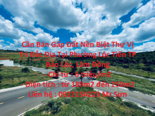 Cần Bán Gấp Đất Nền Biệt Thự Vị Trí Đắc Địa Tại Phường Lộc Tiến TP Bảo Lộc, Lâm Đồng