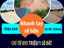 THẾ GIỚI NHÀ ĐẤT D9 MỞ BÁN 50 LÔ ĐẤT TIỀM NĂNG GIÁ CHỈ TỪ 895tr/lô full thổ cư