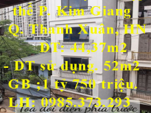 Bán căn hộ khu tập thể 5 tầng ở Bộ công an,  Phường Kim Giang,  Quận Thanh Xuân, Hà Nội