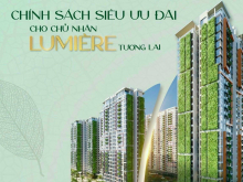 dự án LUMIERE BOULEVARD của Masterise Homes vị trí trung tâm Vinhomes Grand Park với mức chiết khấu giá bán lên đến 10% ạ.