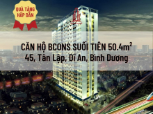 Đầu tư Thủ Đức - Bán  căn hộ Bcons Suối Tiên 50,4m² 2pn