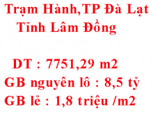 Chính chủ bán đất Xã Trạm Hành,TP Đà Lạt,Tỉnh Lâm Đồng