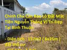 Chính Chủ Cần Bán Lô Đất Mặt Tiền Nguyễn Thông Vị Trí Đẹp Tại Bình Thuận