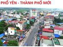 Cần bán 100m2 đất thổ cư TP Phổ Yên, Thái Nguyên đường Ô tô gần QL3