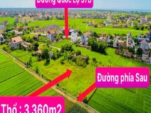 LÔ ĐẤT VUÔNG ĐẸP RỘNG 3.360M² Xã Giao Phong - Huyện Giao Thủy - Nam Định