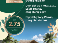 Đất Biệt Thự Vườn Long Phước - QH Khu Nhà Vườn Biệt Thự Chuẩn - Đẳng Cấp TP Bà Rịa