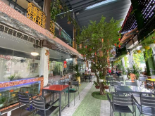 Lô góc 2 mặt tiền kinh doanh cực đẹp, đang kinh doanh cafe Hương Lộ 2 DT 222 m2