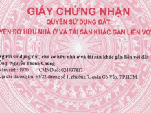 Chính chủ bán mảnh đất tại Xã Tân Xuân, Hóc Môn, Hồ Chí Minh DT 277.8m2 Giá 7.8 tỷ LH 0906188976