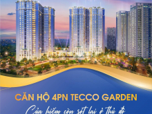 Tecco Garden căn 4PN nhận nhà và sổ luôn kí HĐMB với CĐT +  Hỗ trợ vay ngân hàng 60% LS 0%