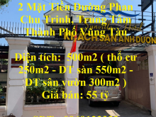 Chính Chủ Bán Biệt Thự 2 Mặt Tiền Đường Phan Chu Trinh, Trung Tâm Thành Phố Vũng Tàu