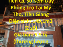 Bán Gấp Nhà Mặt Tiền QL 50 Kèm Dãy Phòng Trọ Tại Mỹ Tho, Tiền Giang