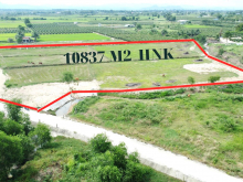 #0933239353_ 1,1  Ha , Hàm Chính - Giá chỉ 350 Tr/ Sào / 2 Mặt Giáp Kênh Nước