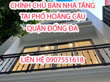 CHÍNH CHỦ CẦN BÁN NHÀ TẦNG TẠI PHỐ HOÀNG CẦU