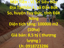 Nhanh Tay Sở Hữu Lô Đất 2 Mặt Tiền - Vị Trí Siêu Đắc Địa Tại huyện Tuy Đức tỉnh Đắk Nông