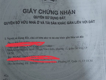 CHÍNH CHỦ BÁN CĂN NHÀ HẺM PHAN HUY ÍCH PHƯỜNG 12 QUẬN GÒ VẤP, TP HỒ CHÍ MINH