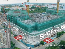 đầu tư Shophouse tốt nhất khi 2 block A và B đã cất nóc, bàn giao quý II năm 2023
