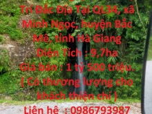 Sở Hữu Ngay Lô Đất Vị Trí Đắc Địa  Tại Huyện Bắc Mê - Hà Giang