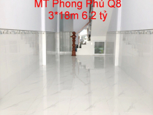 Nhà trệt/lầu mặt tiền đường Phong Phú Phường 12 Quận 8