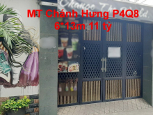 Nhà bán căn góc đường Chánh Hưng  P4Q8. Trệt,lửng,2 lầu,sân thượng. Giá 11 tỷ TL ít.