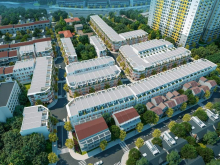 Nhà phố Bcons Plaza Compound An Ninh, liền kề Làng Đại Học Quốc Gia HCM, XD 1 trệt 2 lầu ST, giá chỉ từ 6,5 tỷ