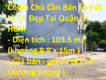 Chính Chủ Cần Bán Lô Đất Vị Trí Đẹp Tại Quận 9 – HCM