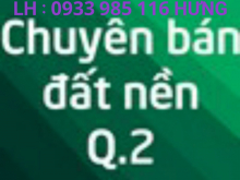 BÁN Góc 2 MT Nguyễn Văn Hưởng, Thảo Điền, Quận 2
- DT. CN: 430 m2