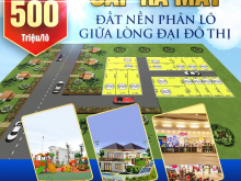 bán đất trong Môi trường sống trong lành mạnh, dân cư hầu hết là các thành phần tri thức