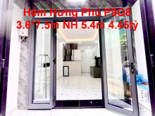 Nhà mới đẹp 4 tầng hẻm 761 Hưng Phú P9 Q8 giá 4tỷ450