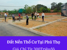 ĐẤT NỀN THANH HOÁ VÀ PHÚ THỌ FULL THỔ CƯ GIÁ CHỈ TỪ 150TRIỆU.