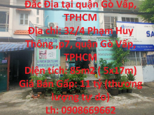 Sở Hữu Ngay Căn Nhà vị trí Đắc Địa tại quận Gò Vấp, TPHCM