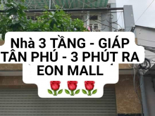 ĐƯỜNG 8M ÔTÔ NGỦ NHÀ, TÂN KỲ TÂN QUÝ, GẦN NHÀ THỜ BÌNH THUẬN, 3P RA AEON TÂN PHÚ, SỔ VUÔNG VẮN, NHÀ ĐẸP 3TẦNG 53M2 NHỈNH 5TỶ.