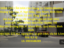 CHÍNH CHỦ CẦN BÁN Căn Chung Cư SIMOLA Quy Nhơn - Bình Định