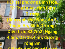 CHÍNH Chủ Cần BÁN NHÀ 1 TRỆT 3 LẦU – ĐƯỜNG XE HƠI tại TP Thuận An, Bình Dương