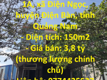 CHÍNH CHỦ Bán Gấp Căn Nhà Tại Điện Bàn - Quảng Nam