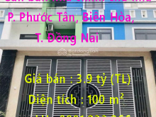 Cần bán nhà chính chủ nhà trung tâm Biên Hòa - P. Phước Tân.Biên Hòa, Đồng Nai