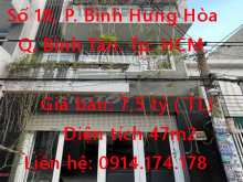 Cần bán nhà phố hiện đại-18, Phường Bình Hưng Hòa, Quận Bình Tân, Tp Hồ Chí Minh