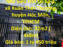 Chính Chủ Cần Bán Căn Nhà Siêu Hot tại huyện Hóc Môn, TPHCM