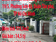 Chính chủ bán nhà riêng 9/14 Kênh 19/5, Phường Sơn Kỳ, Quận Tân phú, TP Hồ Chí Minh