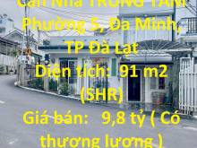 Chính Chủ Cần Bán Căn Nhà TRUNG TÂM Phường 5, Đa Minh, TP Đà Lạt