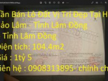 Cần Bán Lô Đất Vị Trí Đẹp Tại Huyện Bảo Lâm – Tỉnh Lâm Đồng