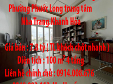 Chính chủ cần bán nhà mới 4 tầng Phường Phước Long trung tâm Nha Trang.Khánh Hòa
