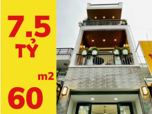 Bán Nhà 3 tầng, Mặt Tiền Trần Xuân Soạn, 4mx15m, giá chỉ 7.5tỷ, Tân Quy, Quận 7