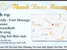 Cần Sang Cơ Sở Massage Thanh Xuân - Nổi Tiếng Nhất Tại Tân Sơn Nhì, Tân Phú