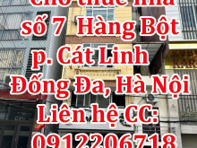 Chính chủ thuê nhà số 7 ngõ Hàng Bột, phường Cát Linh, quận Đống Đa, Hà Nội